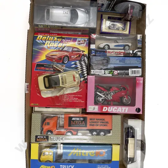 Quantity of Assorted Boxed Diecast Models