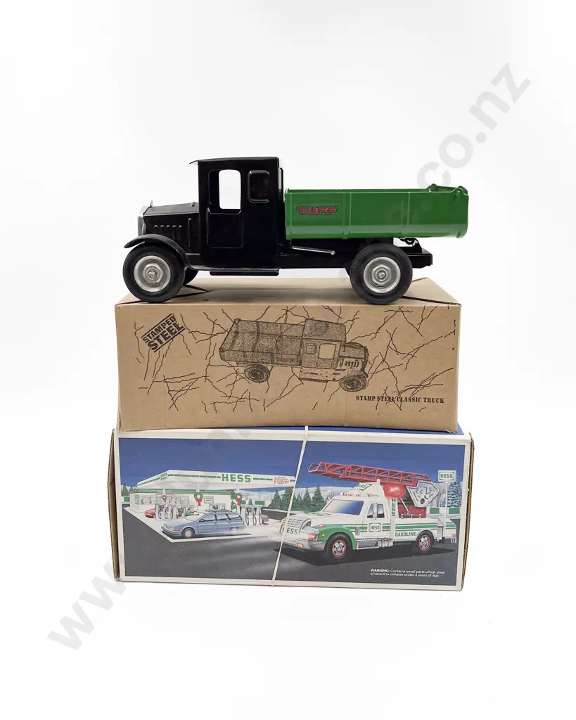 Two Vintage Boxed Toy Trucks Image 1++