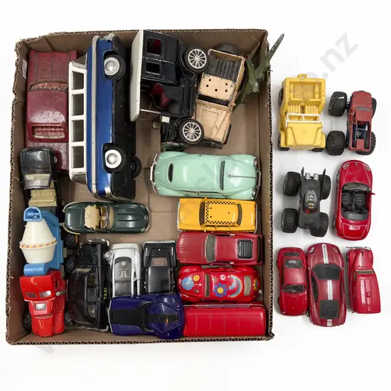 Collection Tinplate and various Diecast Vehicles