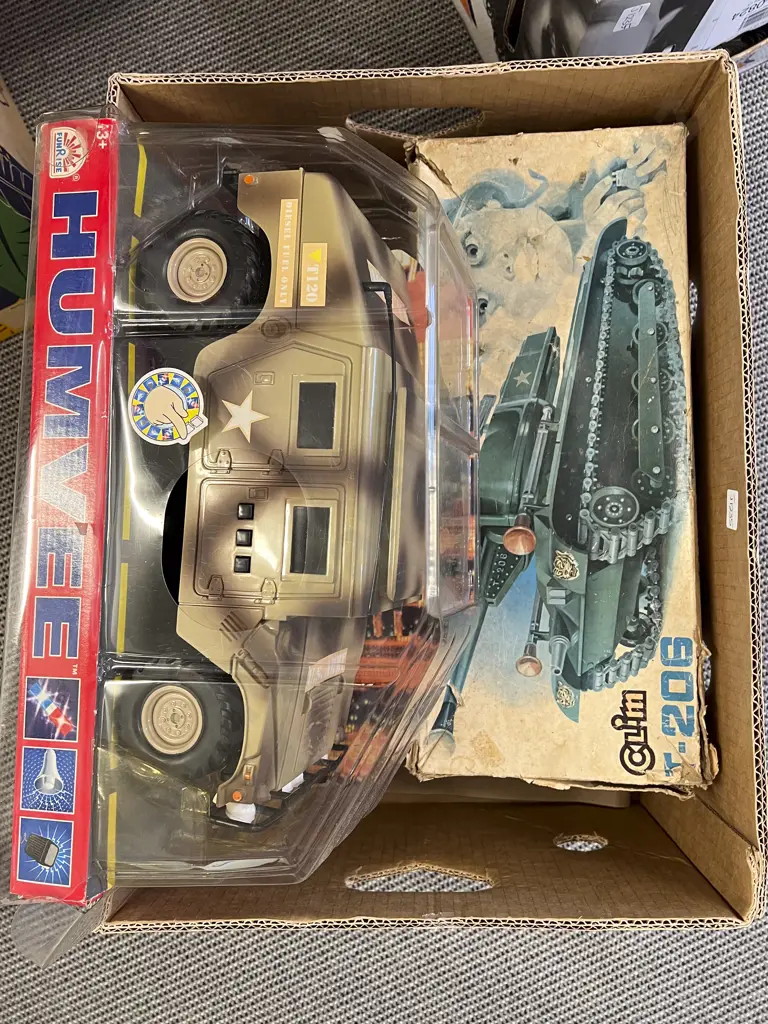 Two Boxed Military Vehicles Image 1++