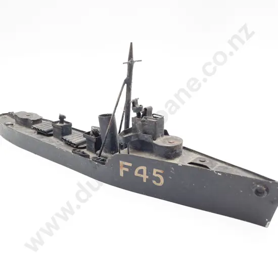 Tinplate WWII Naval Model Toy