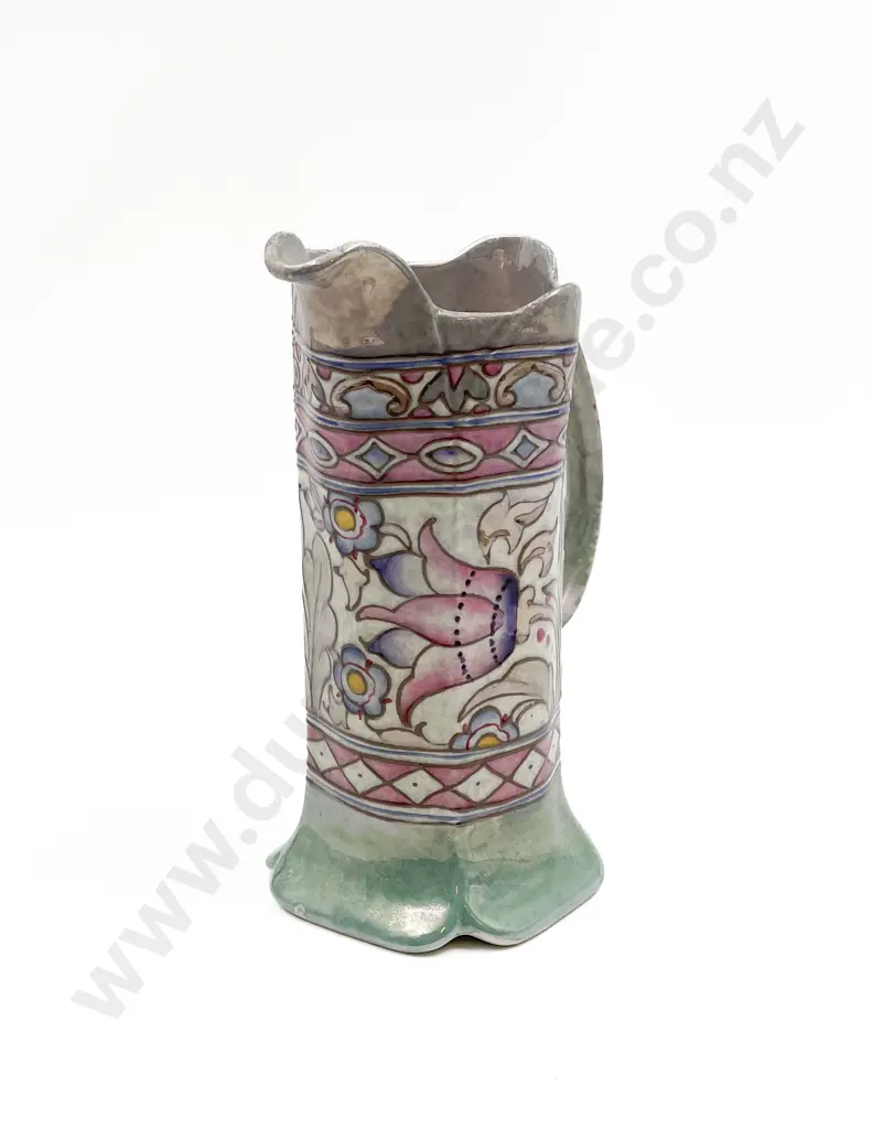 Large Charlotte Rhead Bursley Ware Jug Image 1++