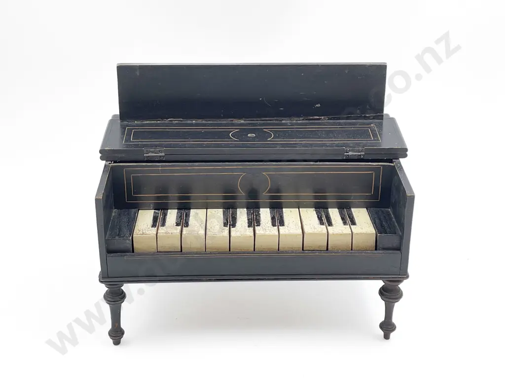 Vintage Miniature Piano Image 1++