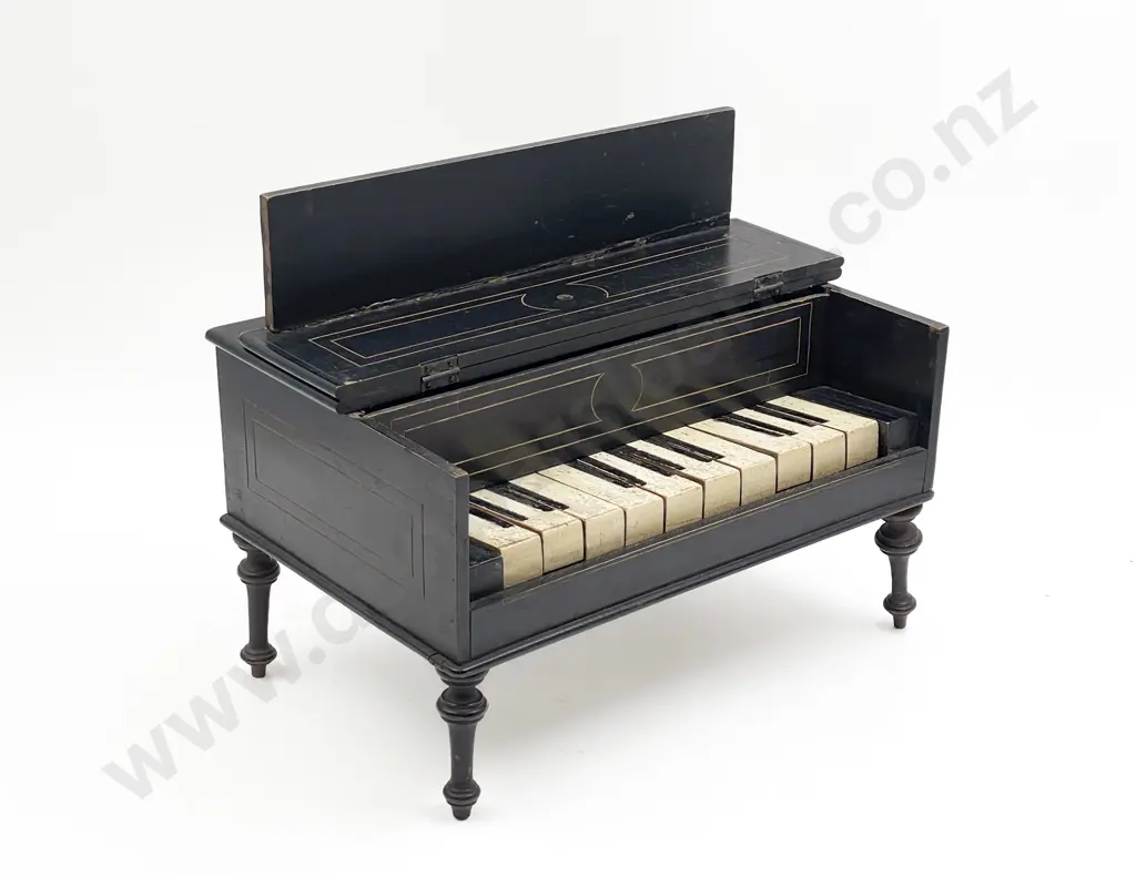 Vintage Miniature Piano Image 1++