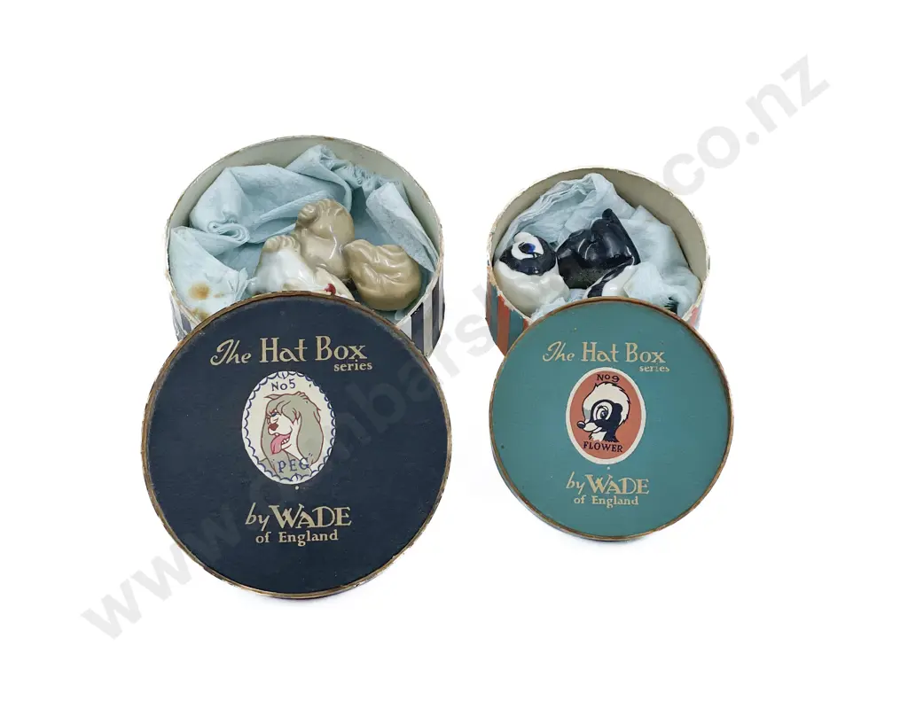 Two Wade Hat Box Series Miniatures Image 1++