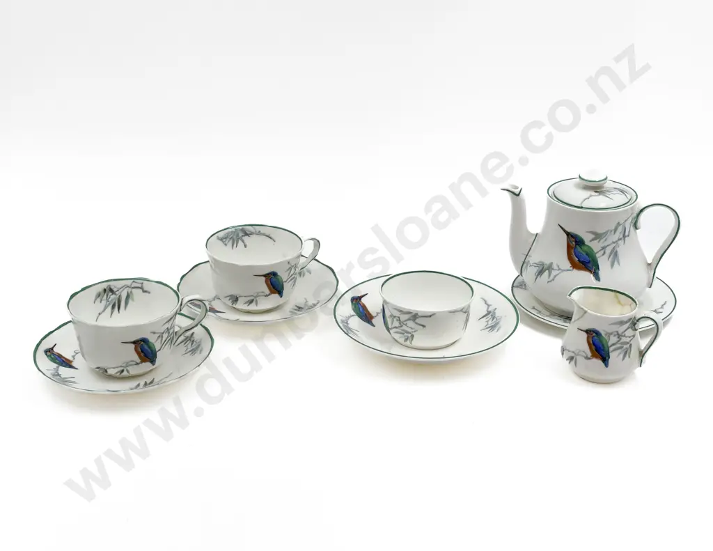 Royal Doulton Kingfisher Pattern Part Tea Set Image 1++