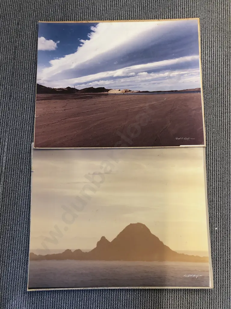 Two Ronald Woolf Photographic Prints Together with Folder of Assorted Loose Art Deco Poster Prints Image 1++