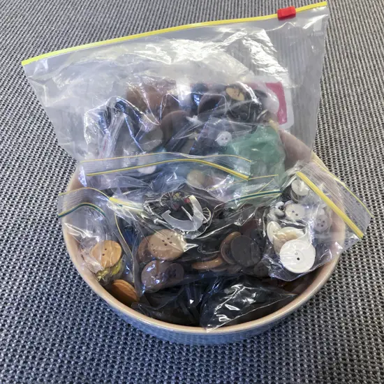 Quantity of Assorted Buttons