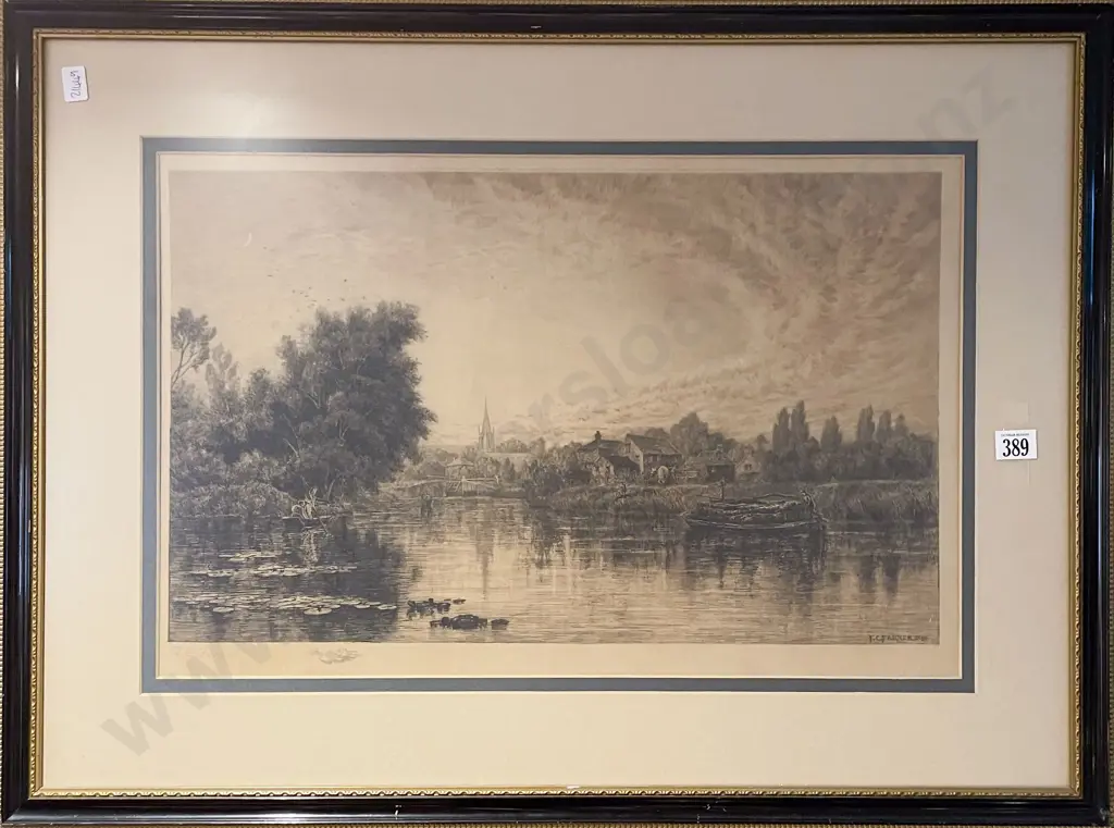 J. C. Farrer Signed Print Image 1++