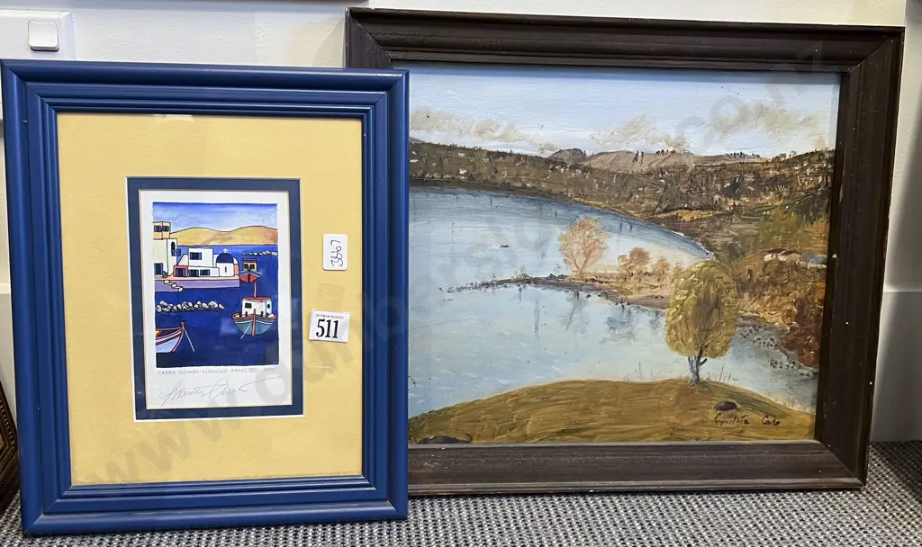Marylin Andrews W/C together with Oil Work Image 1++