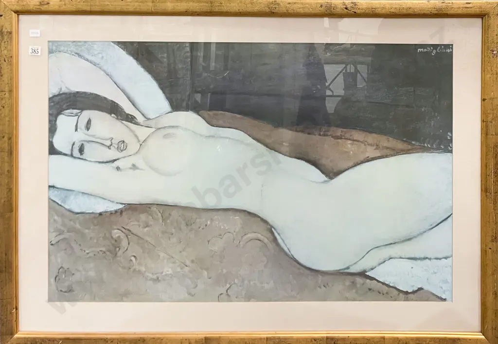 Modigliani - Nude Study Print Image 1++