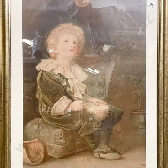 Framed Pears Print