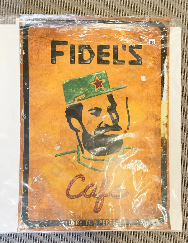 Two Posters for Fidel's Cafe Image 1++