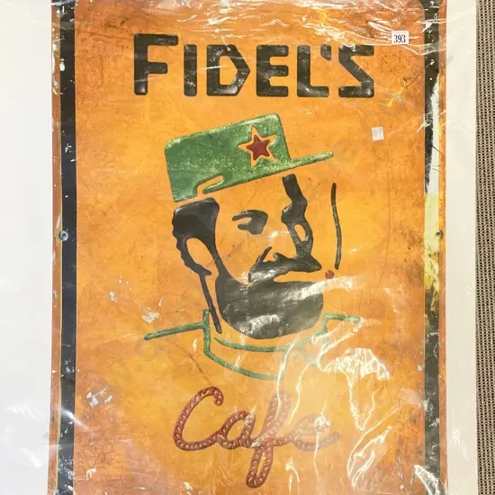Two Posters for Fidel's Cafe