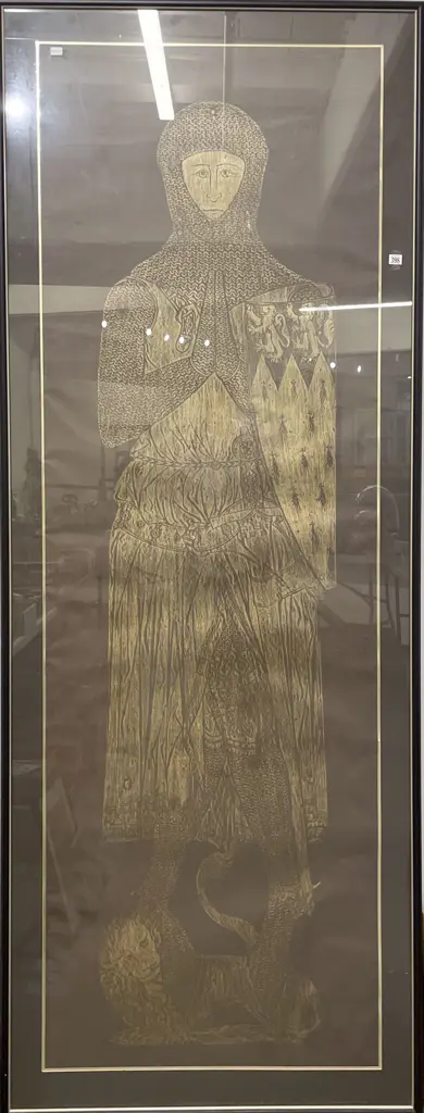 Large Brass Rubbing Image 1++