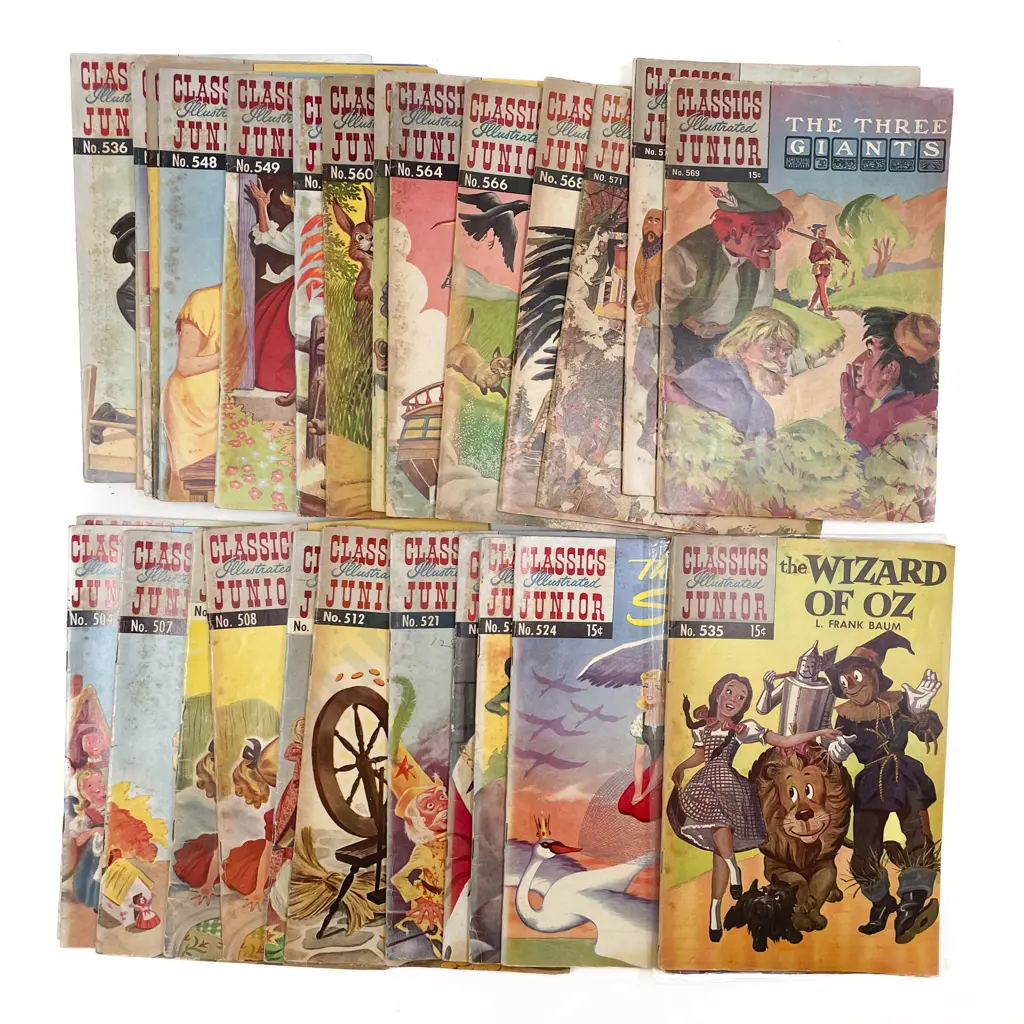 Bundle Qty Classics Illustrated Junior C1953 - 1964 Image 1++