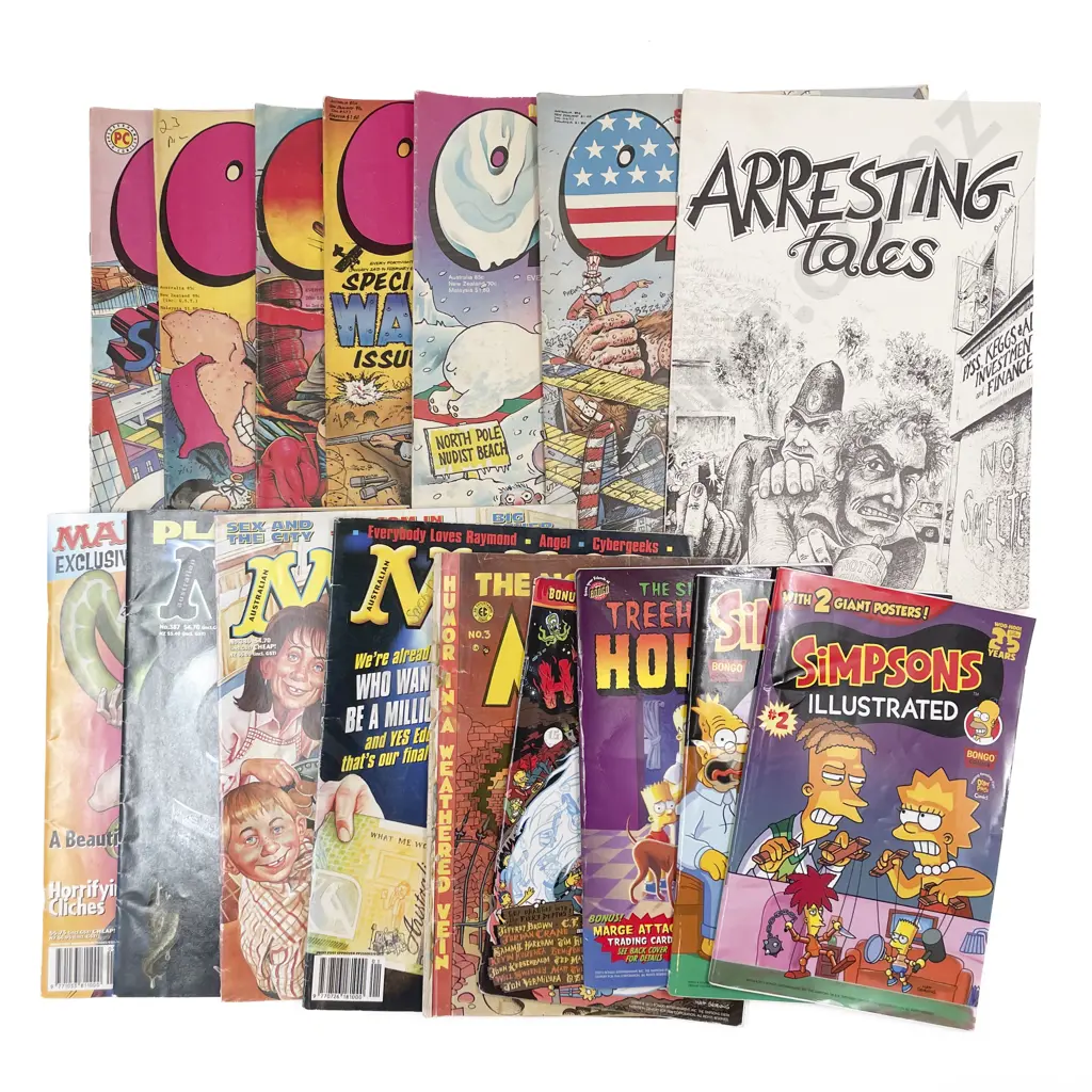 Assorted Comics MAD Oink! and Simpsons (17) Image 1++