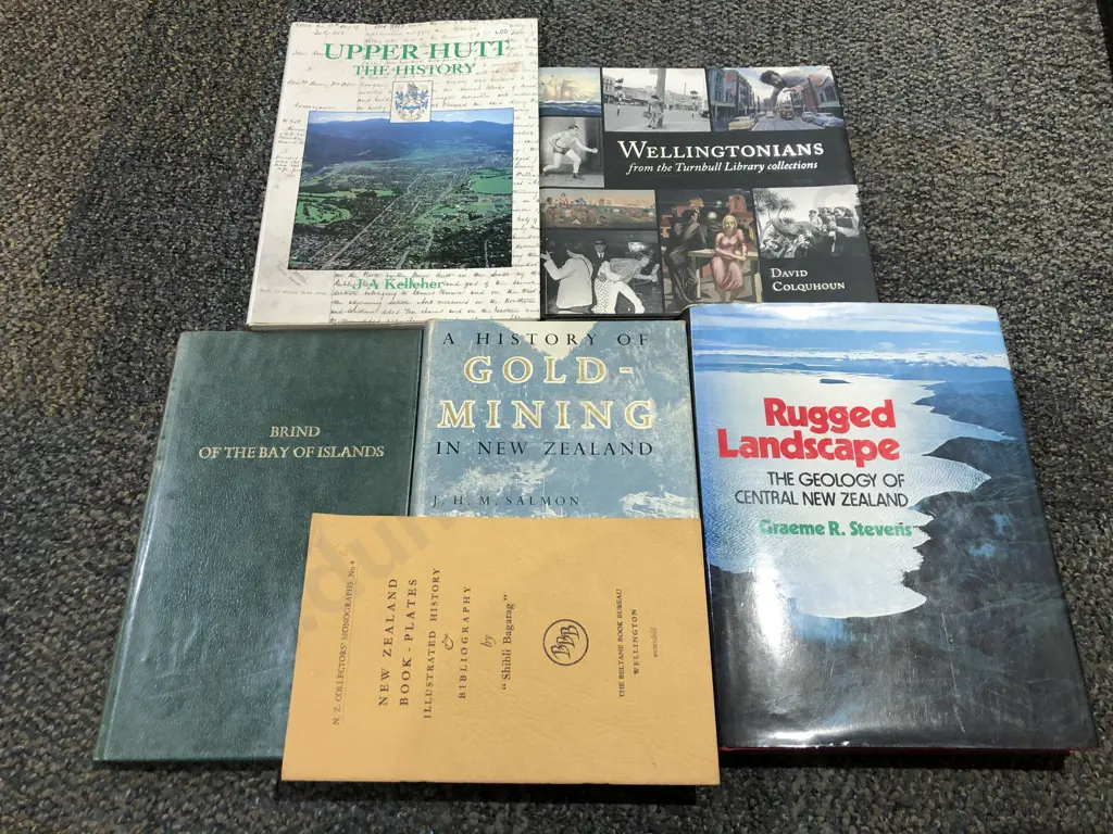 NZ Bookplates Illustrated History Together with Assorted NZ Reference Image 1++