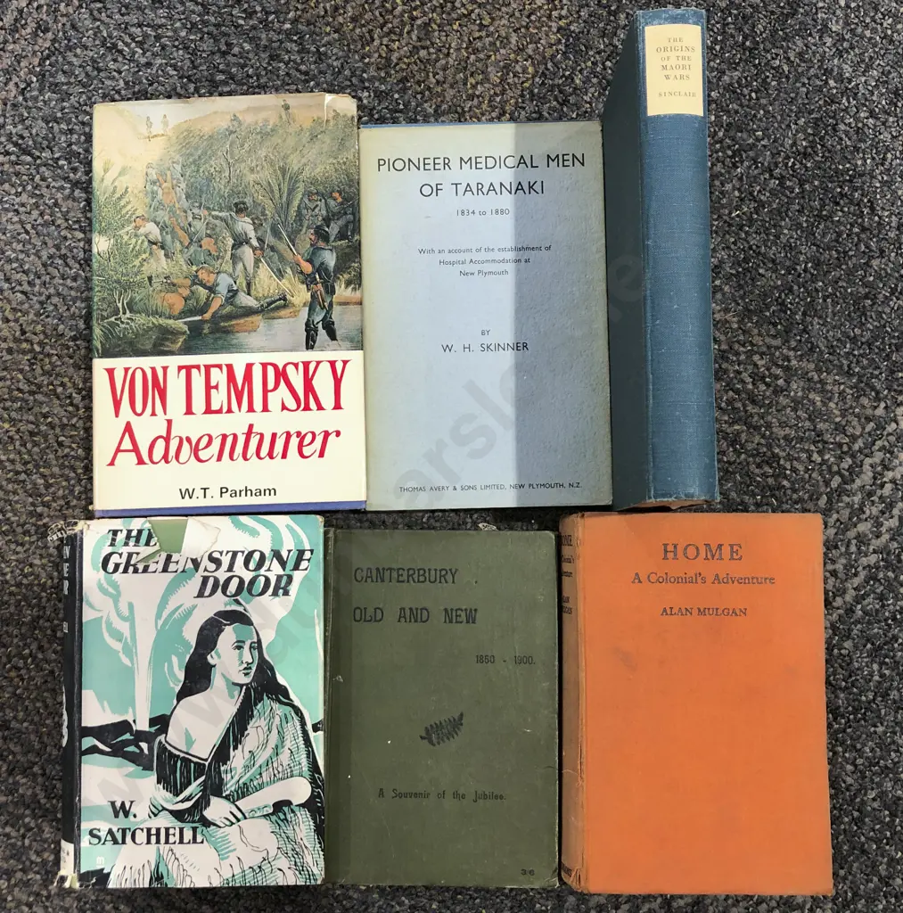 Six Assorted Early NZ Reference Image 1++