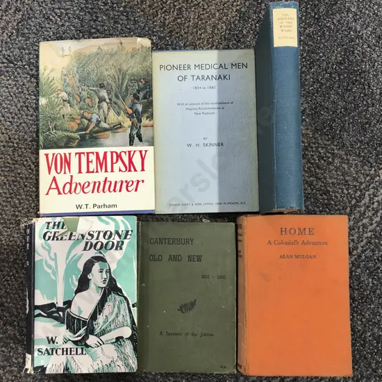 Six Assorted Early NZ Reference