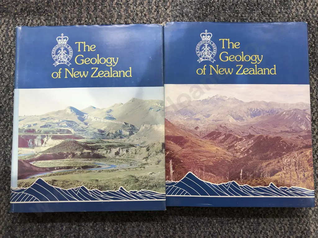 The Geology of NZ Vol I & II Image 1++