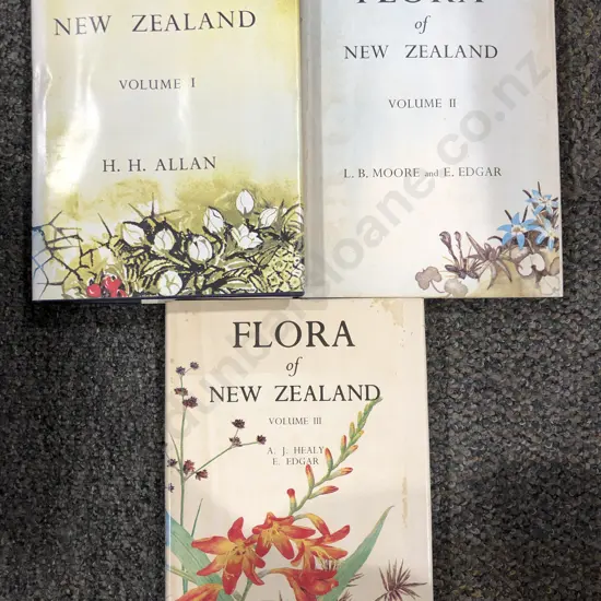 Flora of New Zealand Volume I II & II