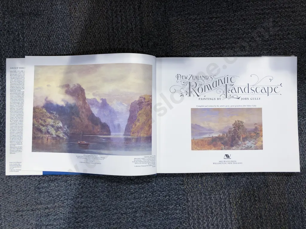 New Zealand's Romantic Landscape Paintings by John Gully Image 1++