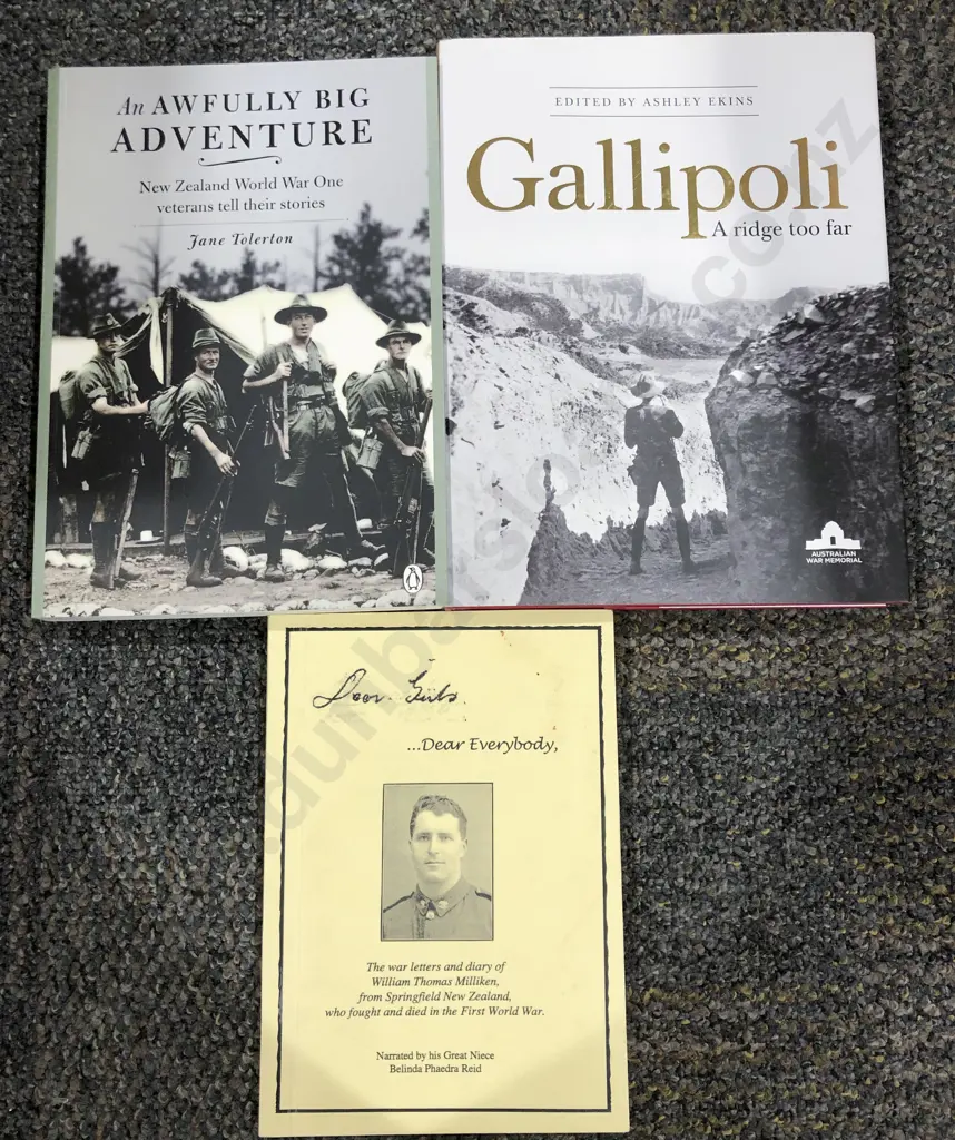 Seven Assorted NZ War Reference Image 1++