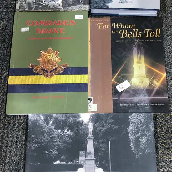 Seven Assorted NZ War Reference