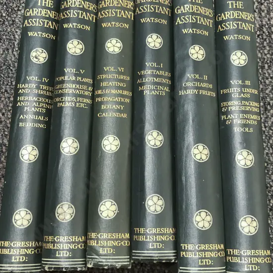 Gardeners Assistant by William Watson Vol. I-VI