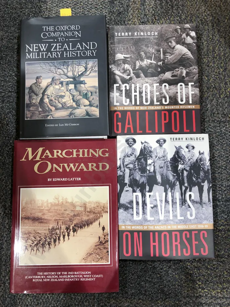 Four NZ War Reference Volumes Image 1++