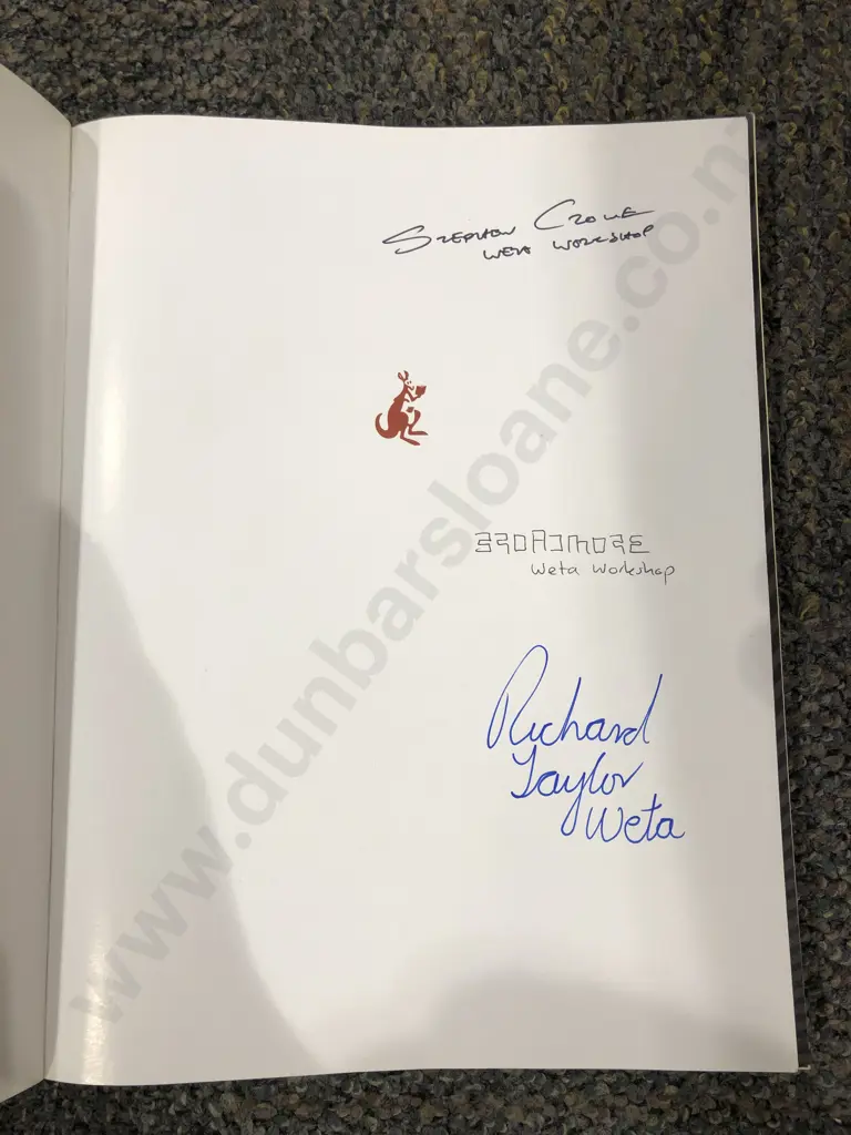 The Making of King Kong - Signed By Richard Taylor Image 1++