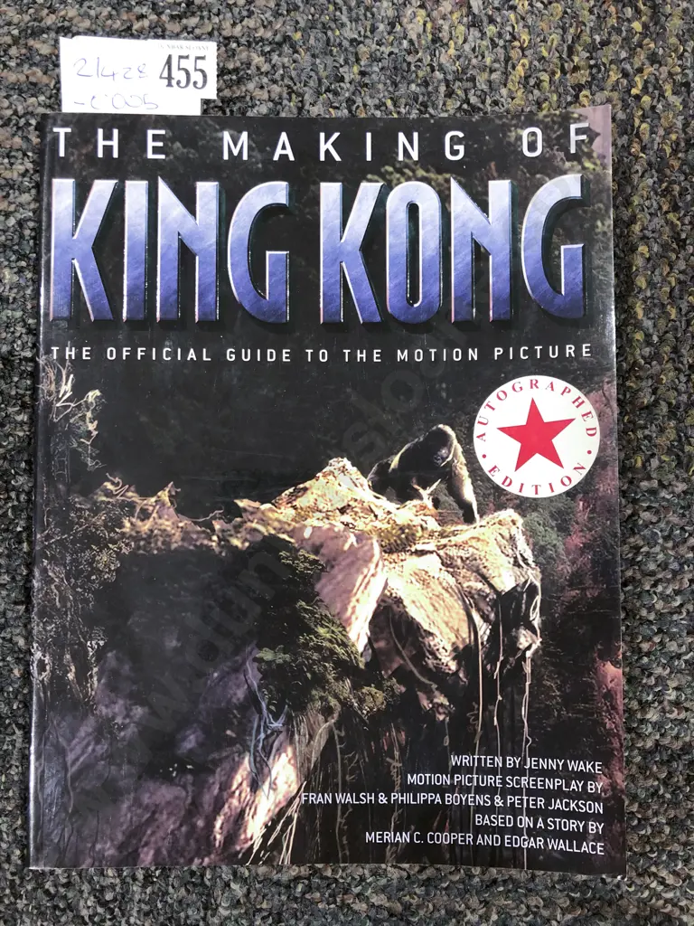 The Making of King Kong - Signed By Richard Taylor Image 1++
