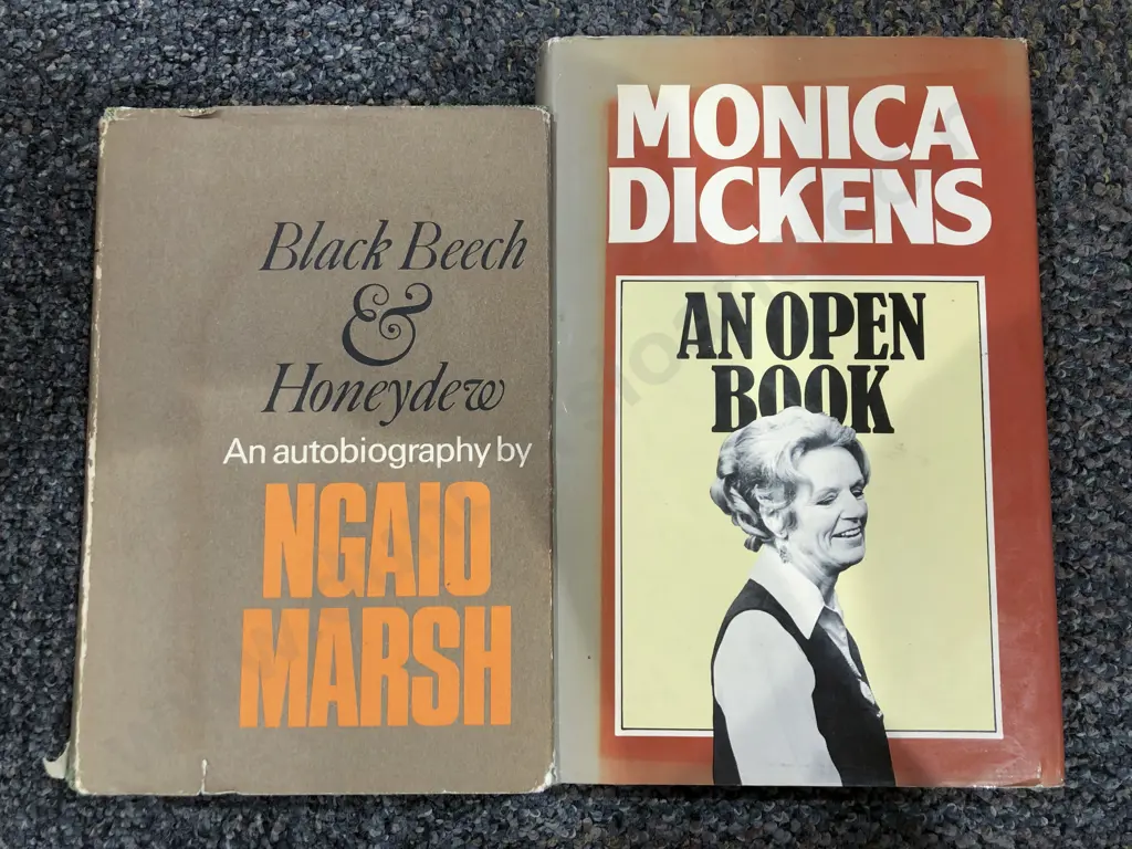 Ngaio Marsh Auto-Biography and Monica Dickens Autobiography (Both Signed) Image 1++
