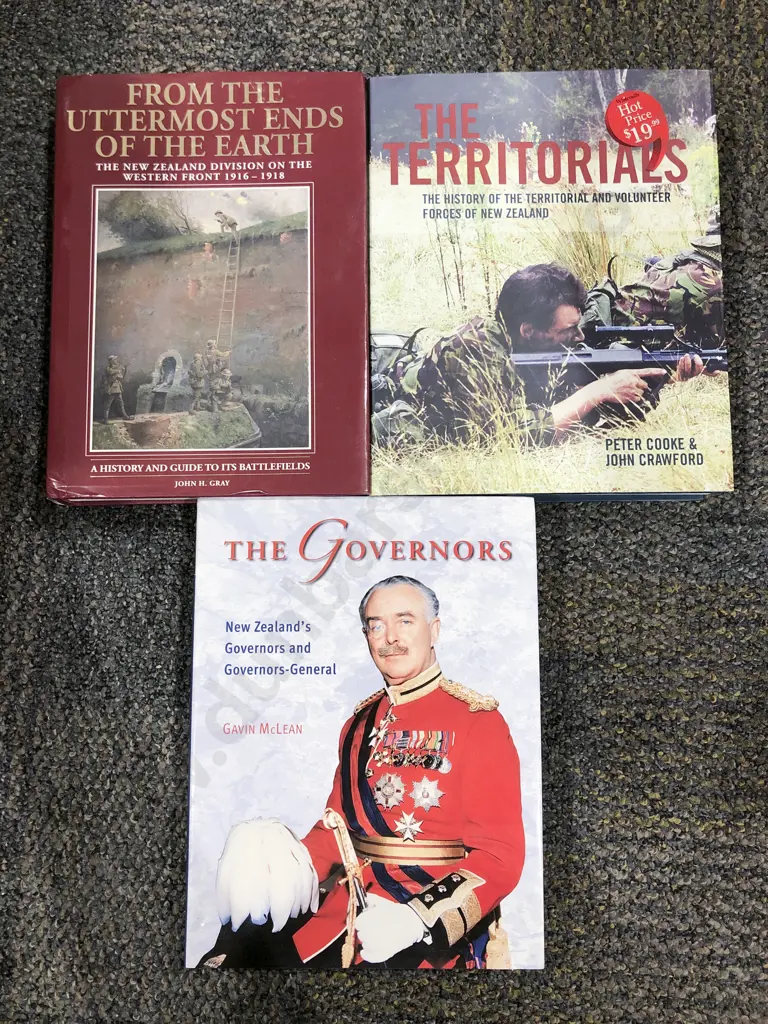 Three NZ Reference Volumes Image 1++