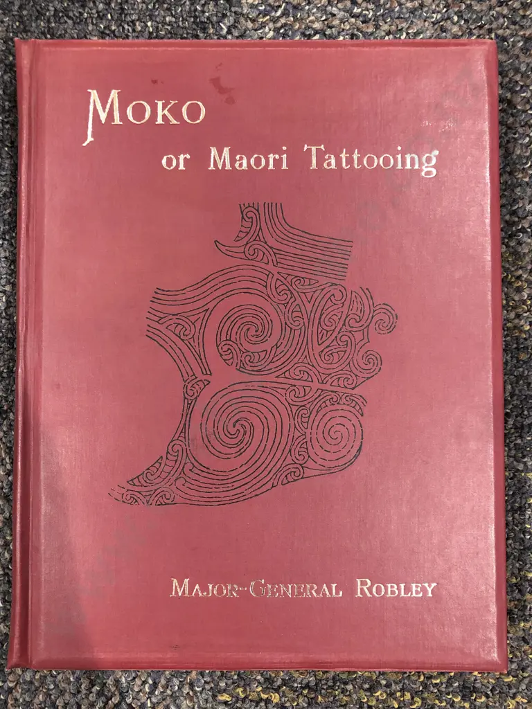 Moko or Maori Tattooing by Major-General Robley Image 1++