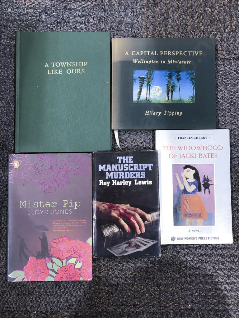 Five Assorted Books Signed By Author Image 1++