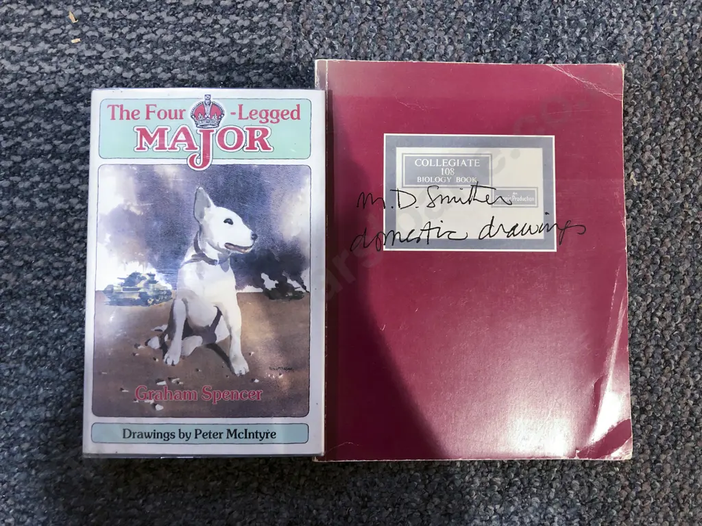 Michael Smither - Domestic Drawings Together With Signed Graham Spencer Book Image 1++