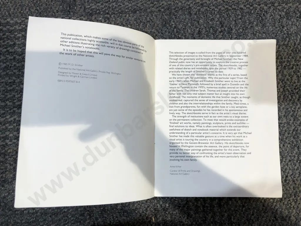 Michael Smither - Domestic Drawings Together With Signed Graham Spencer Book Image 1++