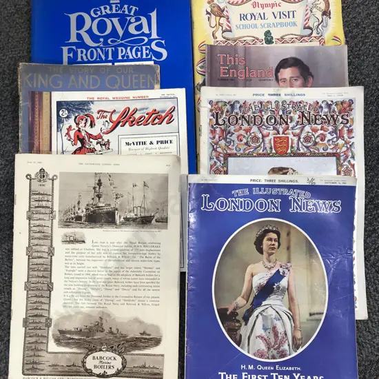 Quantity of Assorted Royal Ephemera etc