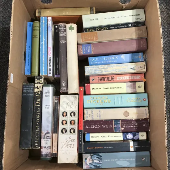 Box Quantity of Assorted Books