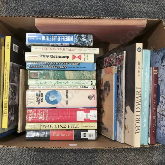 Box Quantity of Military Reference Books
