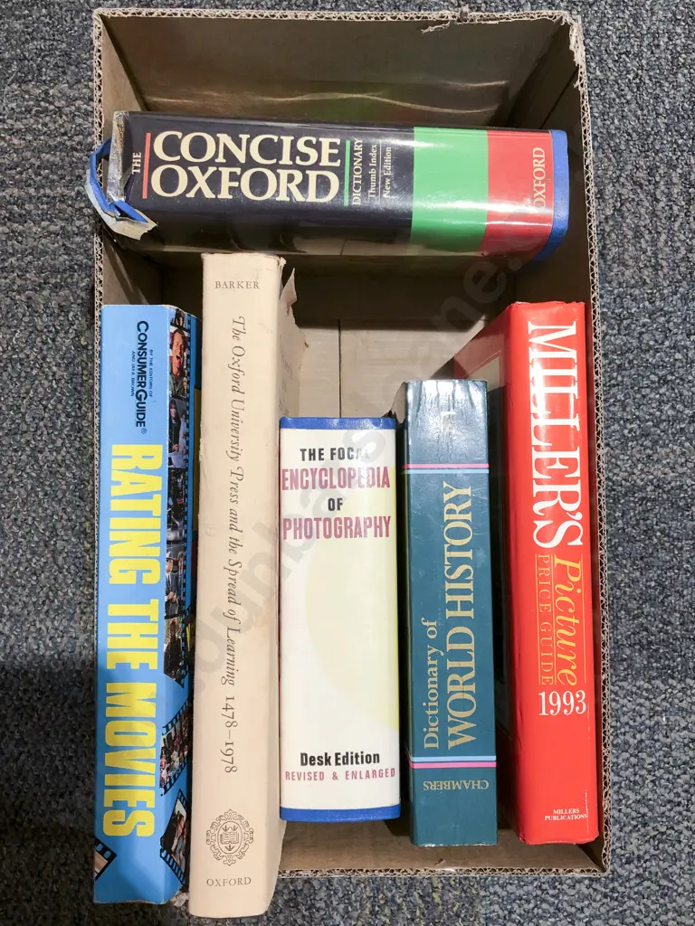 Box of Assorted Books Image 1++