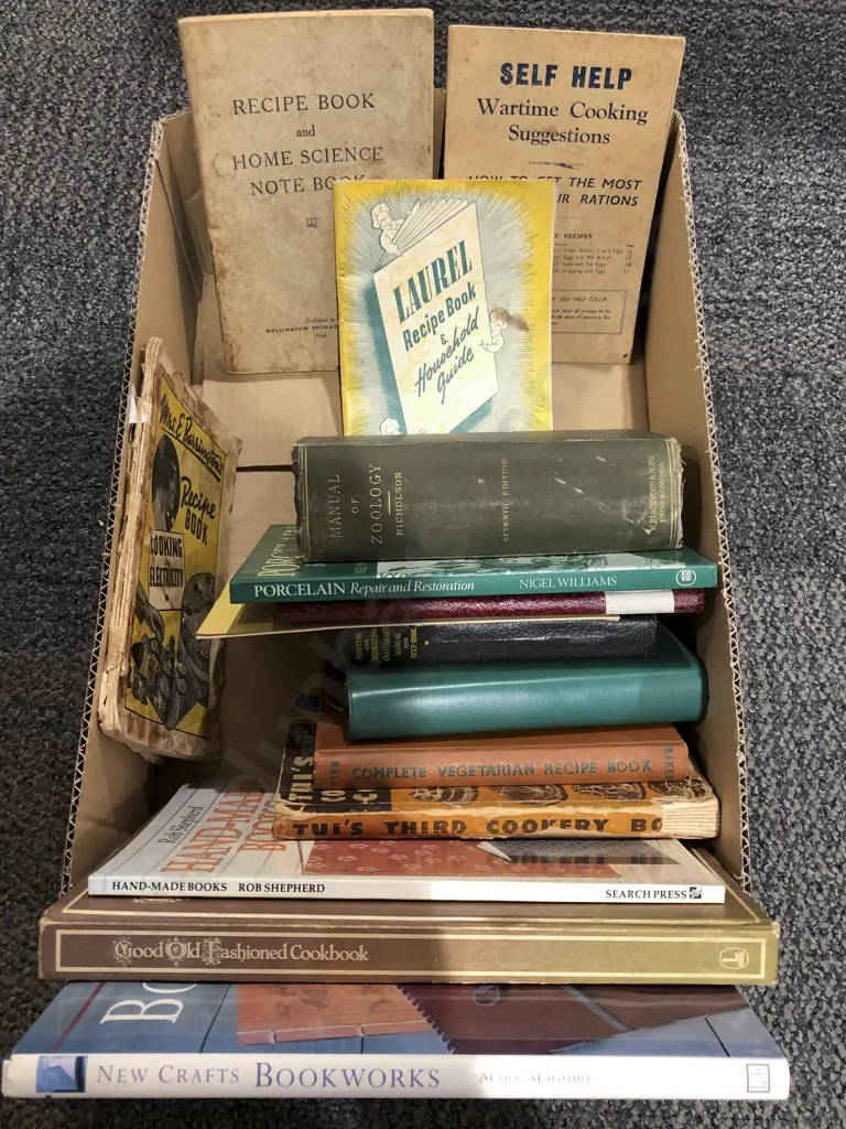 Box of Assorted Books Image 1++