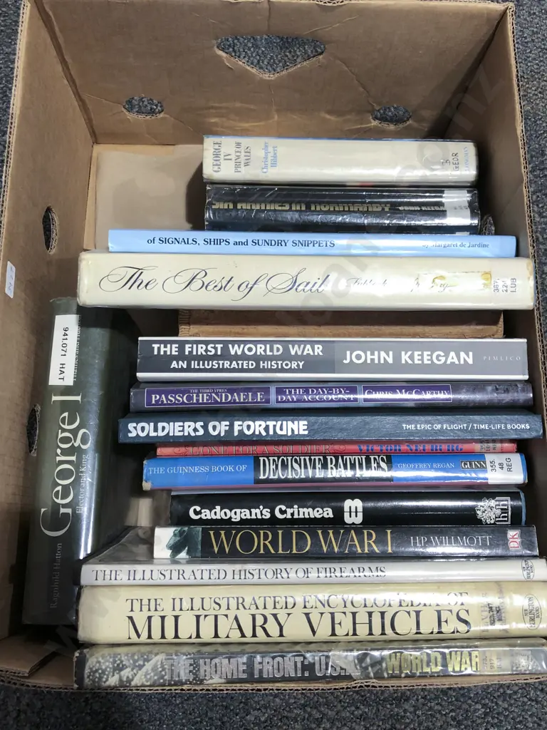 Box of Assorted Books Image 1++