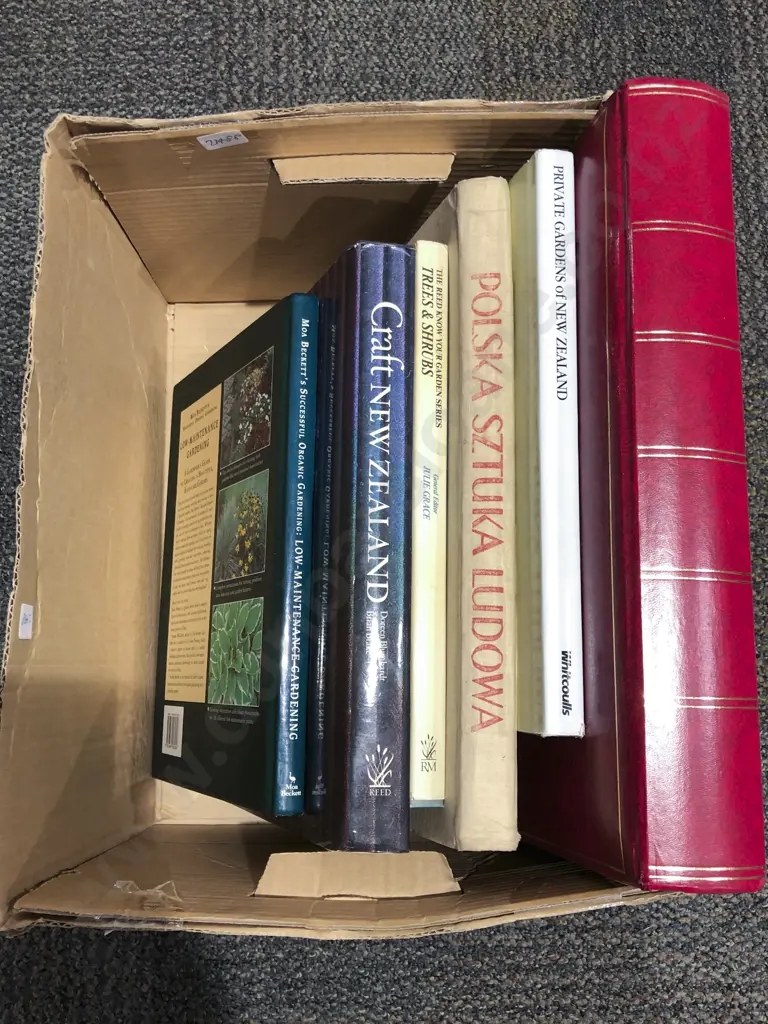 Box of Assorted Books Image 1++