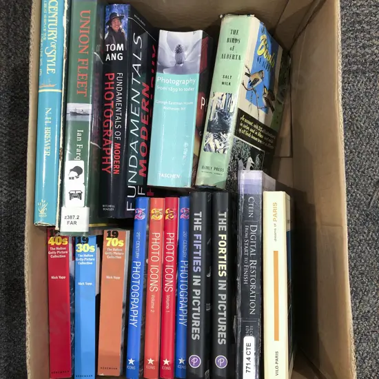 Box of Assorted Books