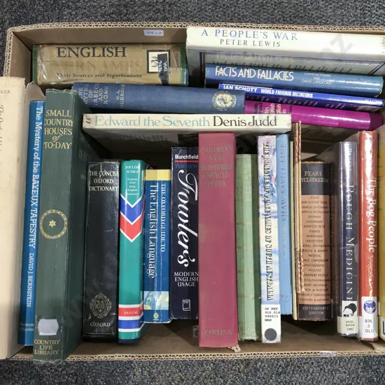 Box of Assorted Books