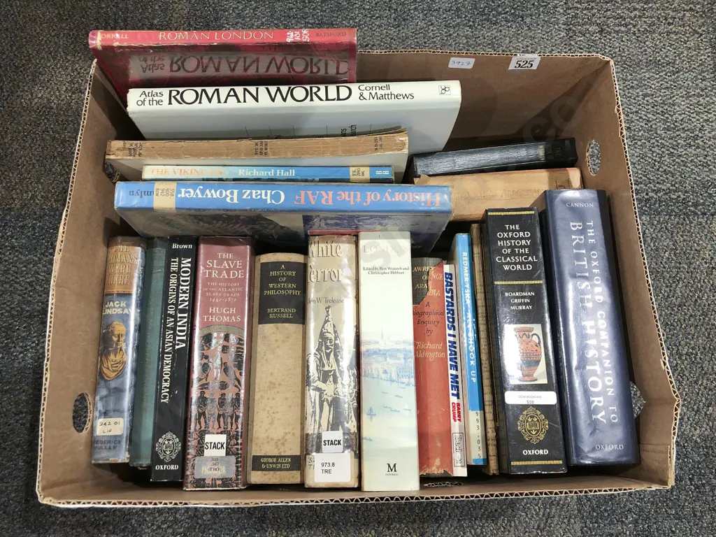Box of Assorted Books Image 1++