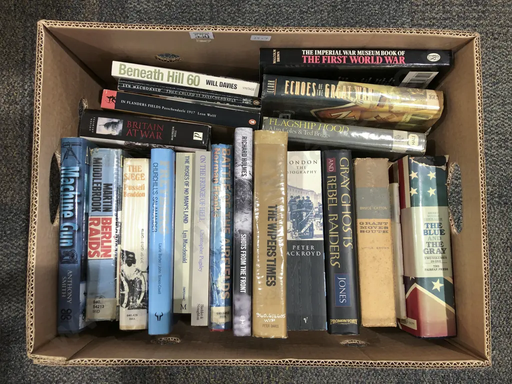 Box of Assorted Books Image 1++